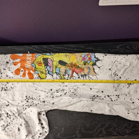 *FINAL PRICE* Vintage Men's Nickelodeon Splatter Tee Size Large - Picture 8 of 13